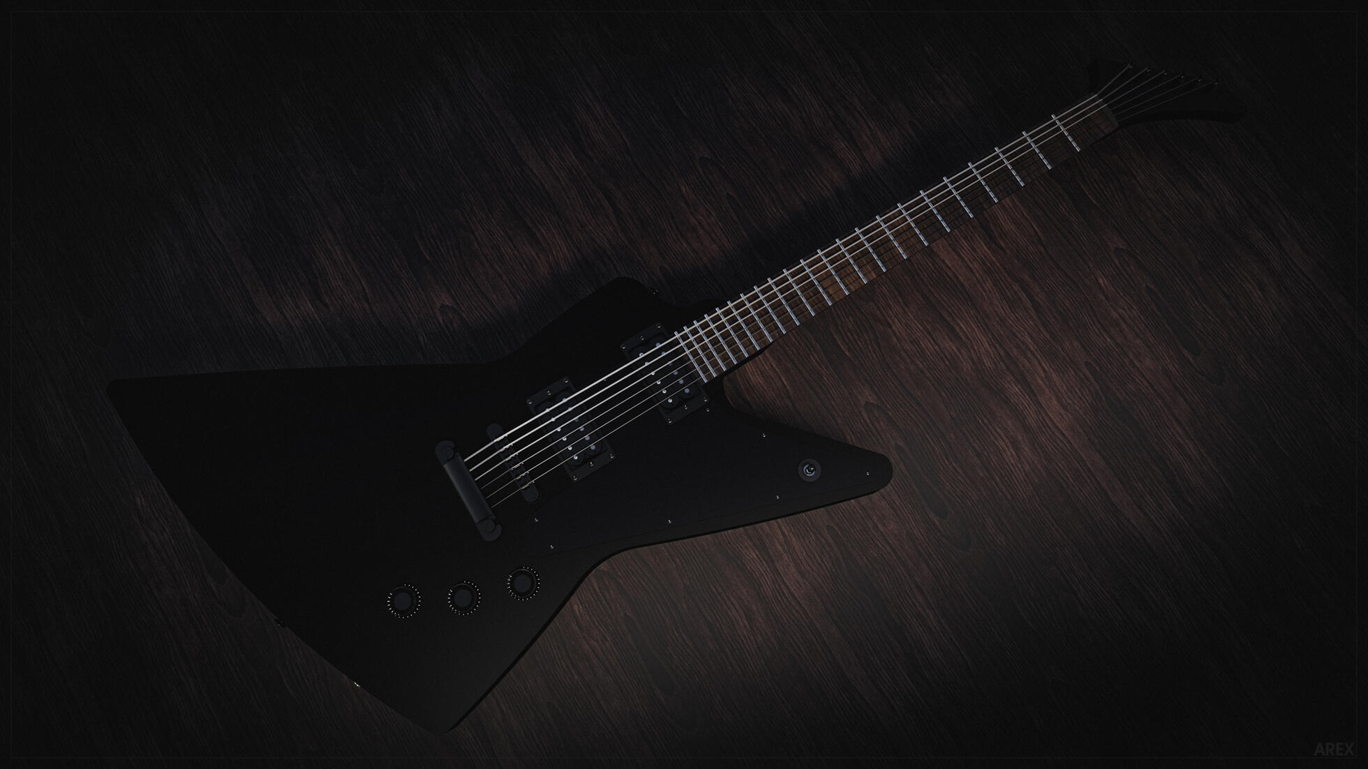 Guitar - Epiphone Explorer Goth